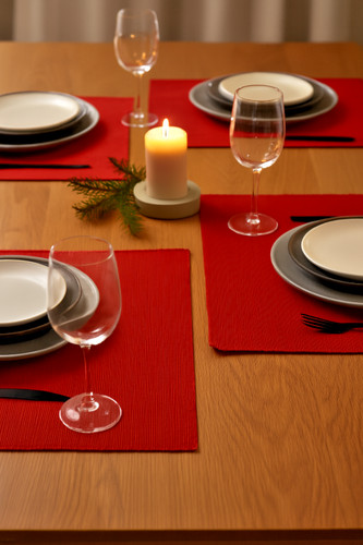 Ikea vinterfint red placemats - vinterfint,