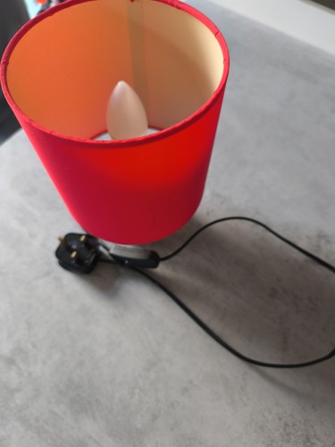 Table lamp red - lamp,