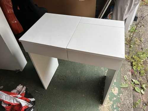 Ikea red white vanity - white,